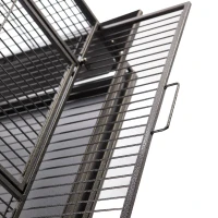 PawHut Large Bird Cage 63-inch Large Bird Parrot Cage Open Play Top(m-9)