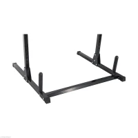 [Pick Up Only]Soozier Rogue Squat Rack Adjustable Power Squat Rack  Home Exercise Barbell Fitness Cage - Black(m-12)