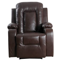 [Pick Up] HOMCOM Manual Recliner Chair Lounger Sofa Chair Brown(m-8)