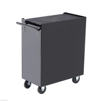 [Pick Up] HOMCOM 5 Drawer Steel Rolling Tool Cabinet Wheeled Storage Cart Box, Black, 31"(m-5)