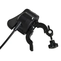 Soozier Bike Exercise Trainer Stand Indoor Magnetic Bicycle Trainer 5 Level Resistance Silver(m-9)