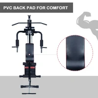 Soozier Body Strength Home Gym Heavy Duty Weight Training Bench Fitness Workout(m-5)