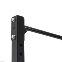 [Pick Up Only]Soozier Rogue Squat Rack Adjustable Power Squat Rack  Home Exercise Barbell Fitness Cage - Black(m-13)