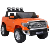 Aosom Electric Ride On Cars Licensed Toyota Tundra Kids Ride On Truck w/ Remote Suspension Wheels Music Function(m-1)