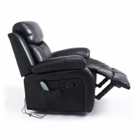 [Pick Up] HOMCOM Deluxe Electronic Heated Massage Sofa Recliner Chair Leather Lounge, Black(m-8)