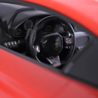Aosom 1/14 Scale Lamborghini Aventador Remote Control Car - Orange(m-7)