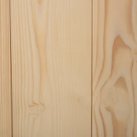 HOMCOM 7' H x 3' W Sturdy Sliding Barn Door, Unfinished Solid Spruce Wood Frame with Pre-Drilled Holes(m-7)