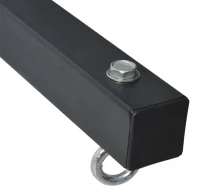 Soozier Durable Steel Adjustable Height Home Gym Boxing Bag Hanger Wall Mount Kit(m-10)