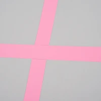 Soozier Inflatable Air Mat 16.5’ Air Track with Pump - Light Grey/Pink(m-12)