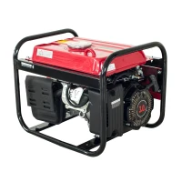 HomCom 3HP 1000 Watt 4-Stroke Gas Powered Portable Generator - Red(m-2)