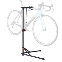 Aosom 61” Adjustable Portable Folding Bike Sport Tuning/ Repair Work Stand Rack- Black(m-2)