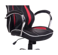 HomCom High Back Racing Style Ergonomic Gaming Chair - Red / Black(m-7)