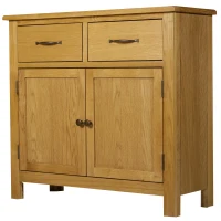 HomCom 35.5" Contemporary Sideboard Buffet Table Storage Cabinet  with Drawer(m-1)