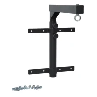 Soozier Durable Steel Adjustable Height Home Gym Boxing Bag Hanger Wall Mount Kit(m-1)
