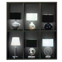 Monarch In-Store Lamp Display Cabinet Power Bar - Cappuccino(m-1)