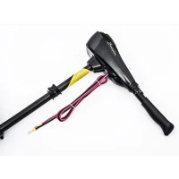 Outsunny 12V Transom Mounted 50-Pound Thrust Electric Fishing Boat Trolling Motor(m-4)