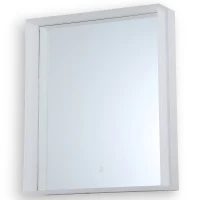 kleankin 24" x 24" Square Front Light LED Bathroom Vanity Mirror(m-3)