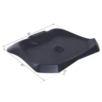 Soozier Non Flat Standing Desk Mat Anti Fatigue Floor Polyurethane Foam(m-3)