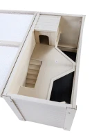 New Age Pet Park Avenue Indoor Rabbit Hutch-Maple(m-6)