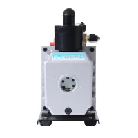 HomCom 2-Stage 5 CFM Rotary Vane 1/2 HP HVAC Refrigerant Handheld Vacuum Pump(m-4)