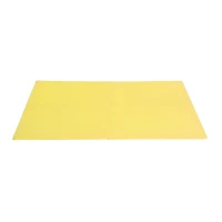 Soozier 72 sq ft Exercise Interlocking Protective Flooring - 24" x 24" x 3/8" Tiles - Yellow(m-4)