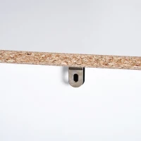 HomCom 57" Wood Storage Cabinet with Doors Two Tone Contemporary Sideboard Buffet Table - White(m-9)