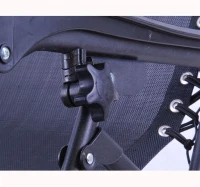 Outsunny Reclining Zero Gravity Chair - Black(m-5)