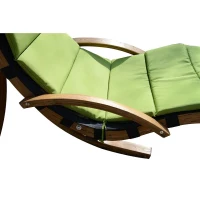 Outsunny Outdoor Hanging Sky Swing Chair w/ Stand - Green(m-7)