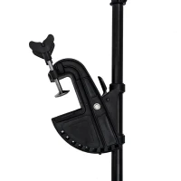 Outsunny 12V Transom Mounted 50-Pound Thrust Electric Fishing Boat Trolling Motor(m-5)