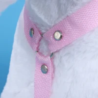 Qaba Unicorn Rocking Horse Toy with Sound for Kids  Wooden Plush Ride-On Rocker Battery Operated  White(m-9)