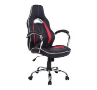 HomCom High Back Racing Style Ergonomic Gaming Chair - Red / Black(m-1)
