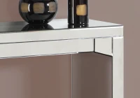 Monarch 42" Contemporary Mirrored-Finish Accent Hall Sofa Console Table(m-3)