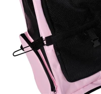 Pawhut Pet Carrier / Dog Backpack w/Wheels - Pink(m-11)