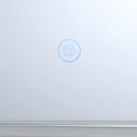 kleankin 24" x 24" Square Front Light LED Bathroom Vanity Mirror(m-5)