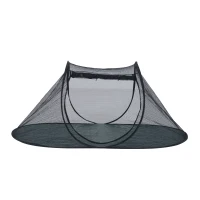 PawHut 72" Outdoor Tent for Indoor Cats – Green and Black(m-2)