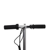 Qaba 120W Kids Motorized Riding Electric Scooter - Red / Silver(m-2)