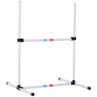 PawHut Dog Agility Equipment Dog Outdoor Agility Training Exercise Games Equipment Jump Ring / Hurdle Bar(m-5)