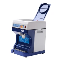 HomCom Shaved Ice Electric Ice Shaver Machine - Blue(m-2)