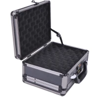 HomCom Lightweight Double Sided Hard Box Combination Lock Secure Gun Safe(m-2)