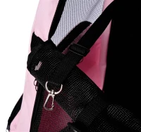 Pawhut Pet Carrier / Dog Backpack w/Wheels - Pink(m-9)