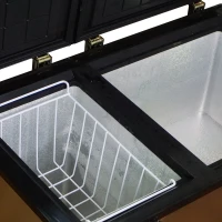 HomCom 12V/24V Portable Car Freezer Refrigerator Mini Fridge Cooler - 100 Liter(m-8)