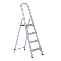 HomCom 4-Step Folding Aluminum Step Stool Ladder(m-4)