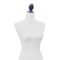 HomCom 35” - 26” - 35” Female Sewing Adjustable Mannequin Torso Dress Form With Tripod Base - White(m-7)