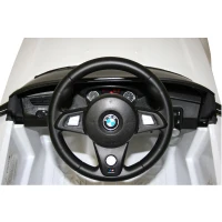 BMW Z4 Kids 6v Electric Ride On Toy Car w/ Parent Remote Control - White(m-8)