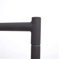 HomCom 6' Rolling Closet  Clothing Rack(m-7)