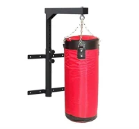 Soozier Durable Steel Adjustable Height Home Gym Boxing Bag Hanger Wall Mount Kit(m-3)