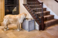 New Age Pet Piedmont Pantry Diner with Storage - Grey(m-2)