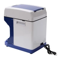 HomCom Shaved Ice Electric Ice Shaver Machine - Blue(m-6)