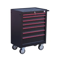 HomCom Steel Rolling Tool Chest Storage Cabinet with 7 Sliding Drawer & Handle(m-5)