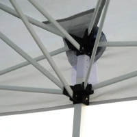 Outsunny 10' x 20' Pop Up Canopy Tent with Netting, Heavy Duty Large Party Tent, Instant Sun Shelter, with Carry Bag, for Backyard Garden Patio, Cream White(m-10)